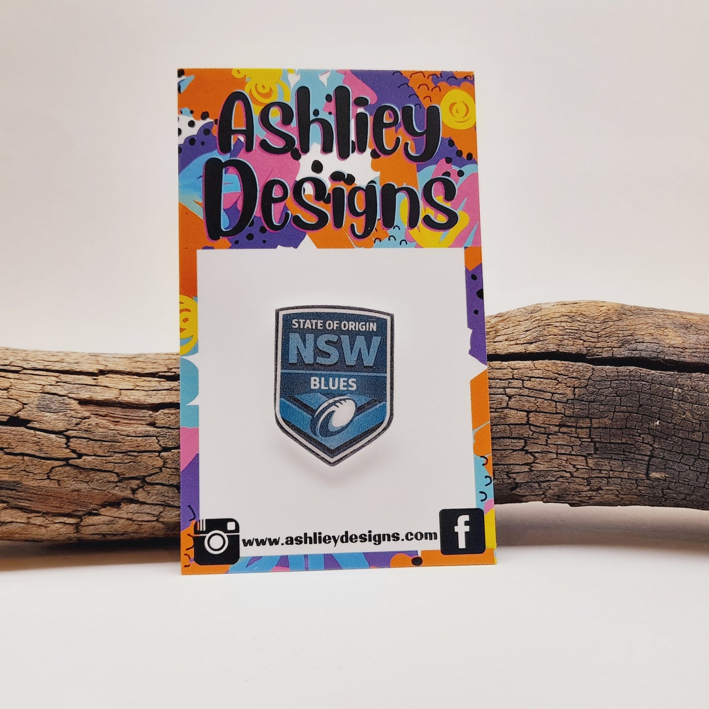 NRL State Of Origin Football Pins