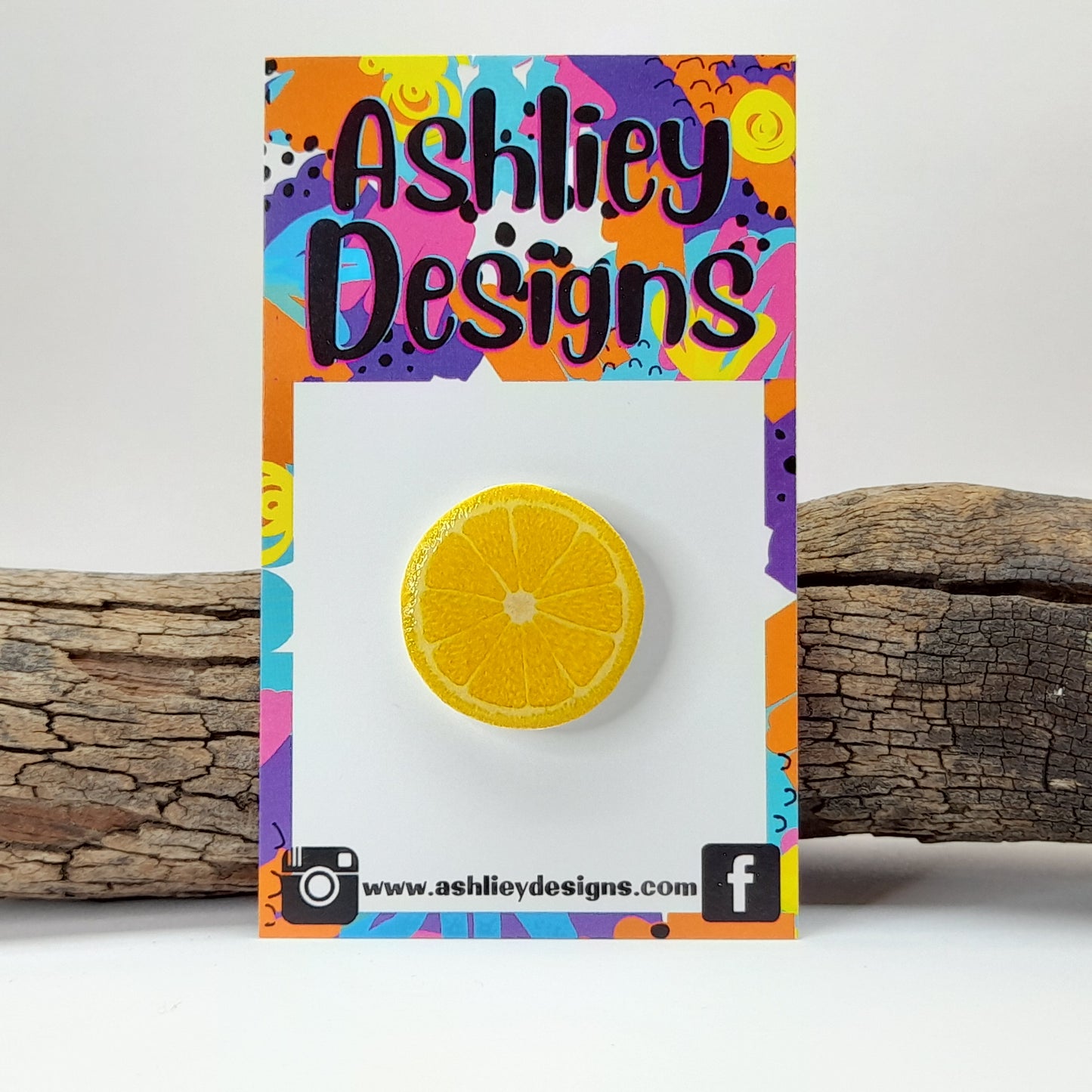 Lemon Slice Pin
