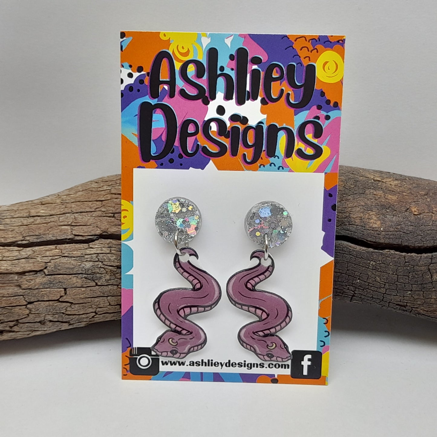 Snake Dangle Earrings