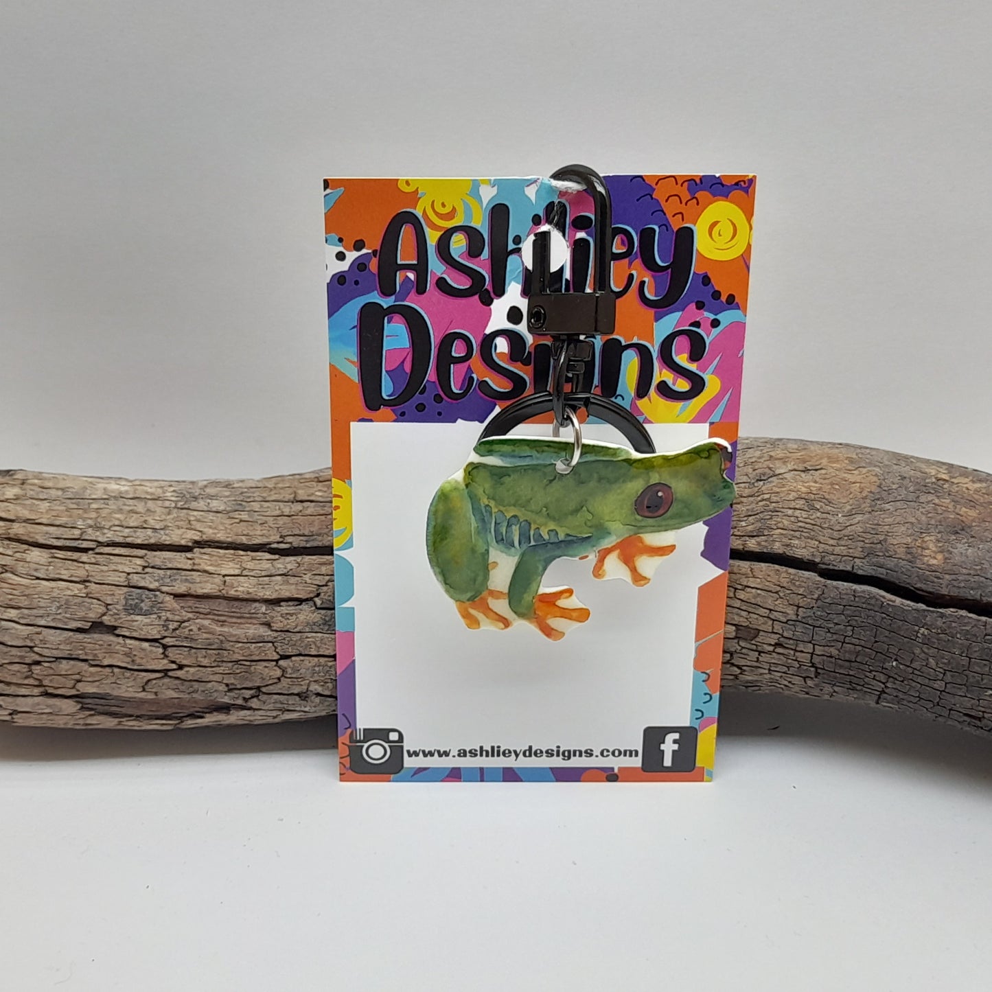 Frog Keyring/Bag Tag