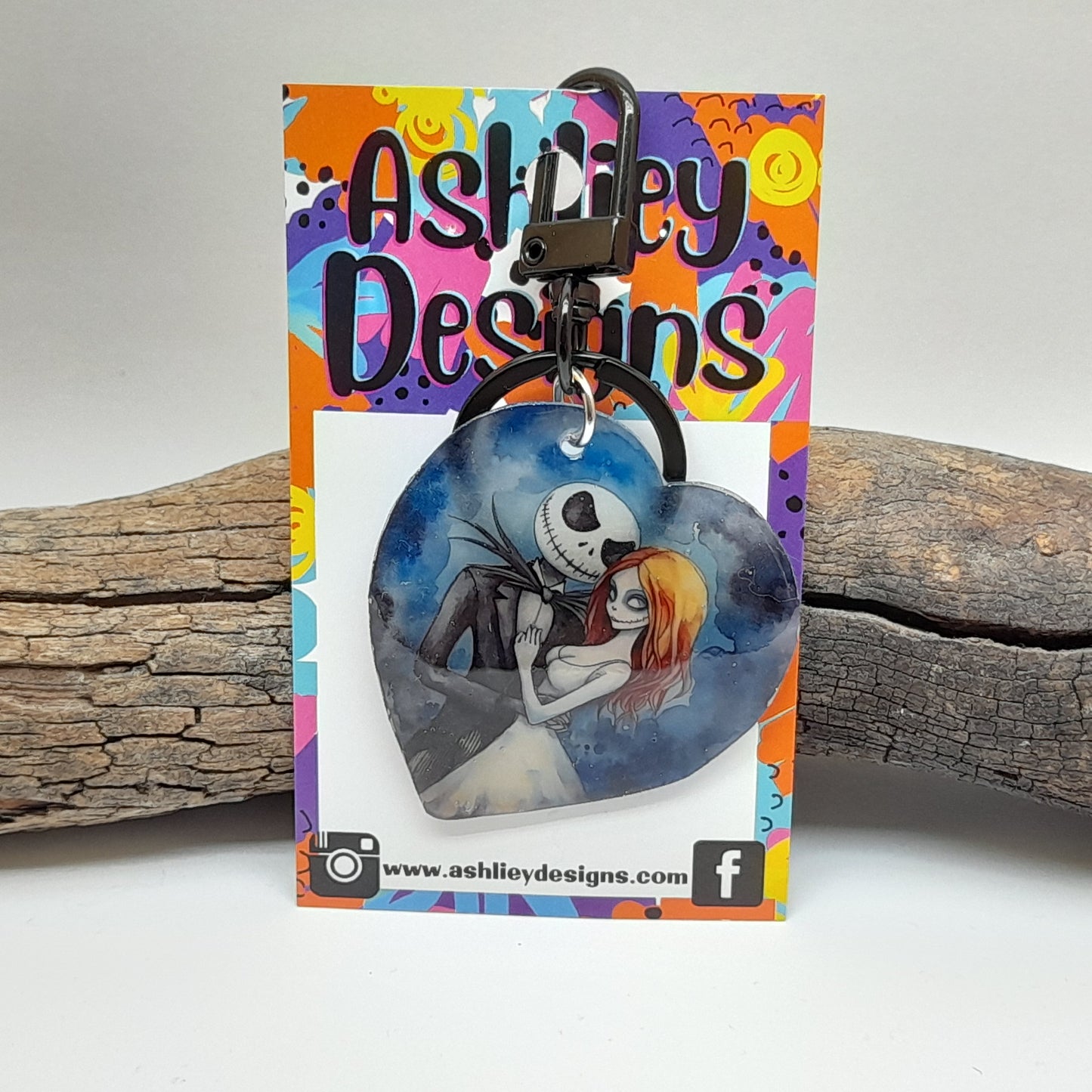 Nightmare Before Christmas Keyrings/Bag Tag