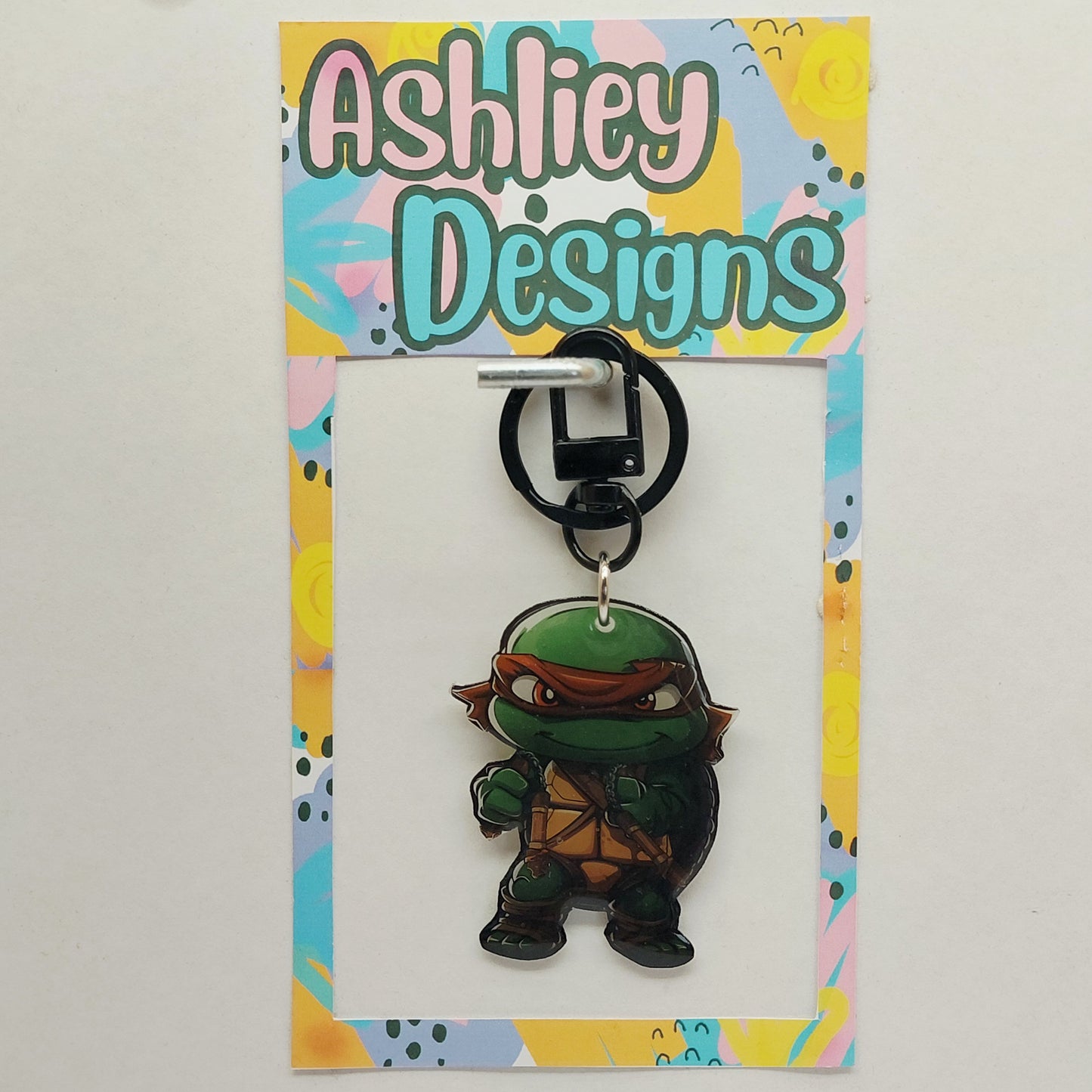 Teenage Mutant Ninja Turtle Keyring/Bag Tag