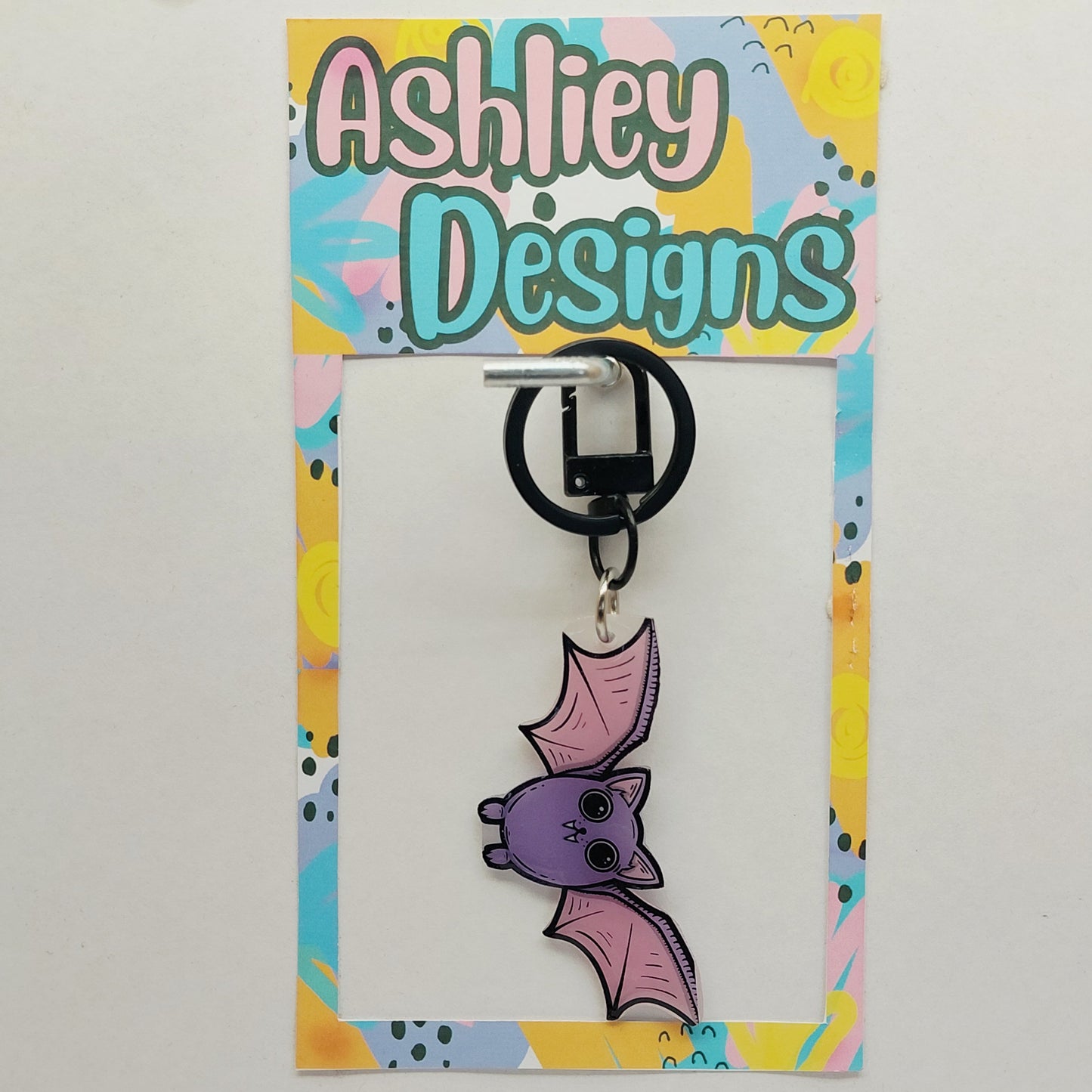Bat Keyring/Bag Tag