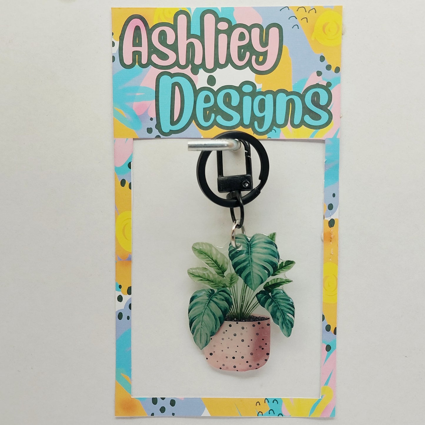 Plant Keyring/Bag Tag