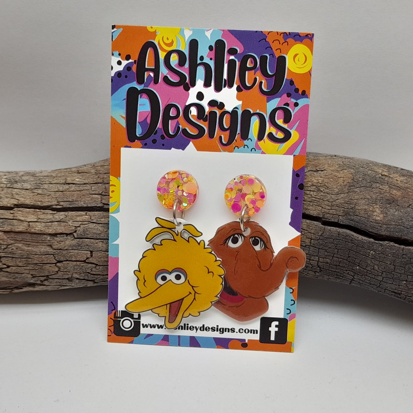 Sesame Street Dangle Earrings