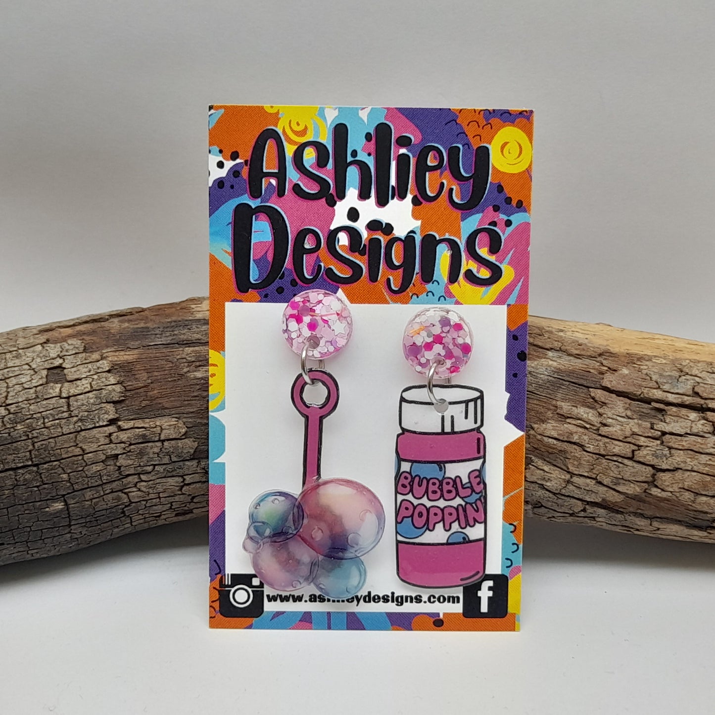 Bubble Dangle Earrings