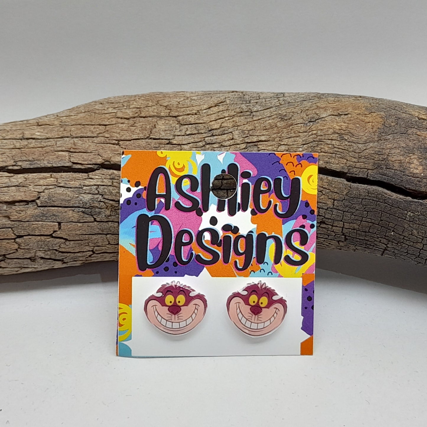 Alice In Wonderland Studs
