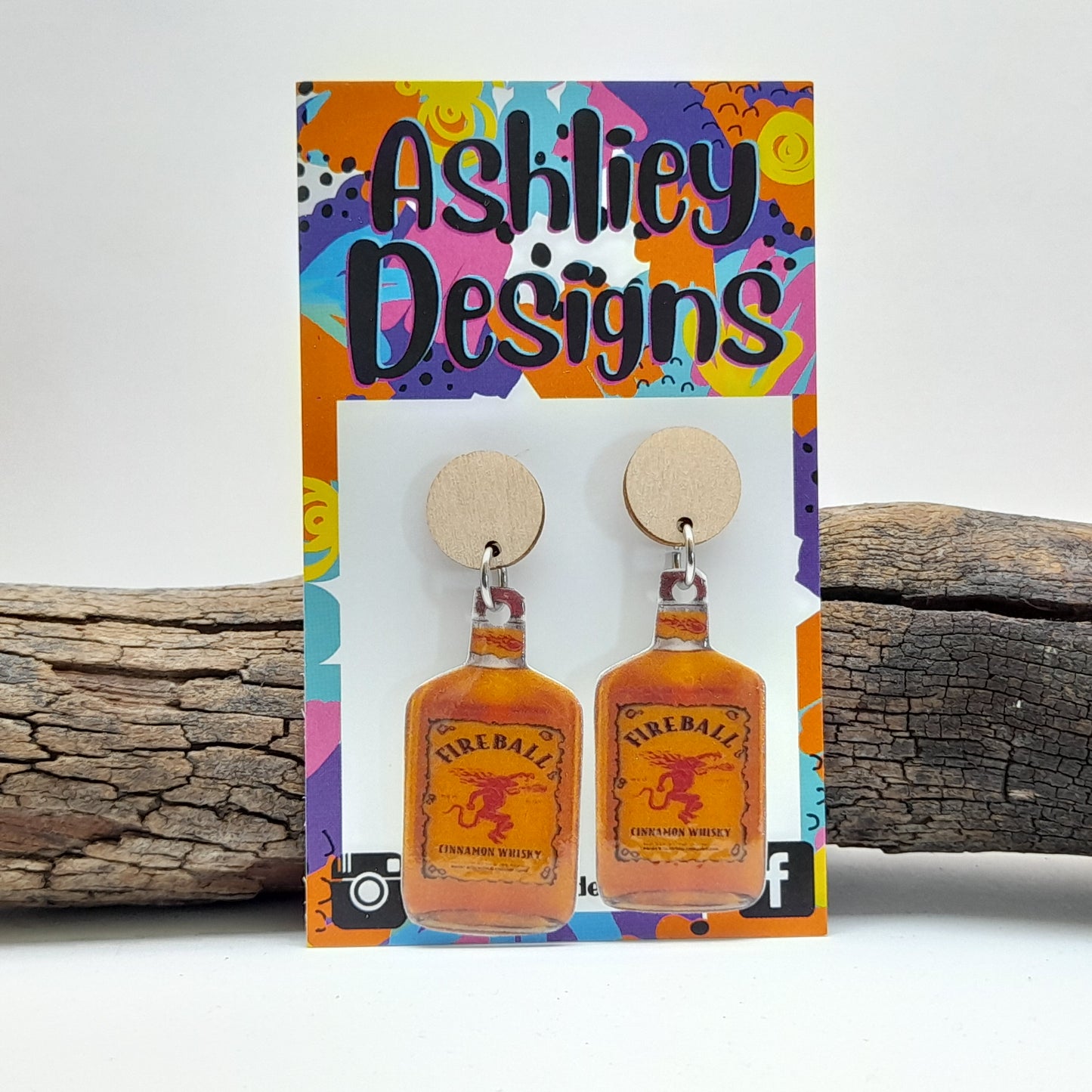 Fireball Dangle Earrings