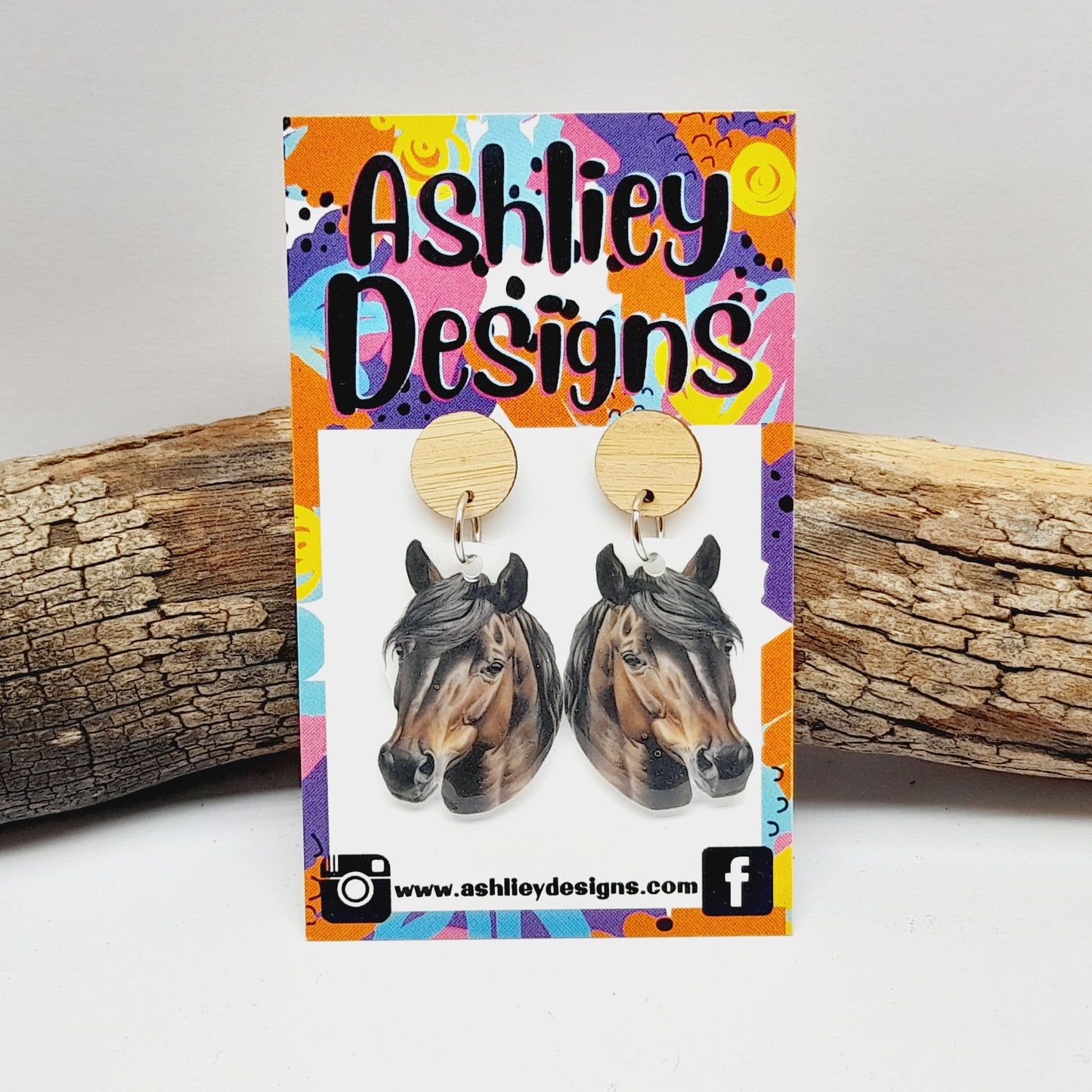 Horse Dangle Earrings