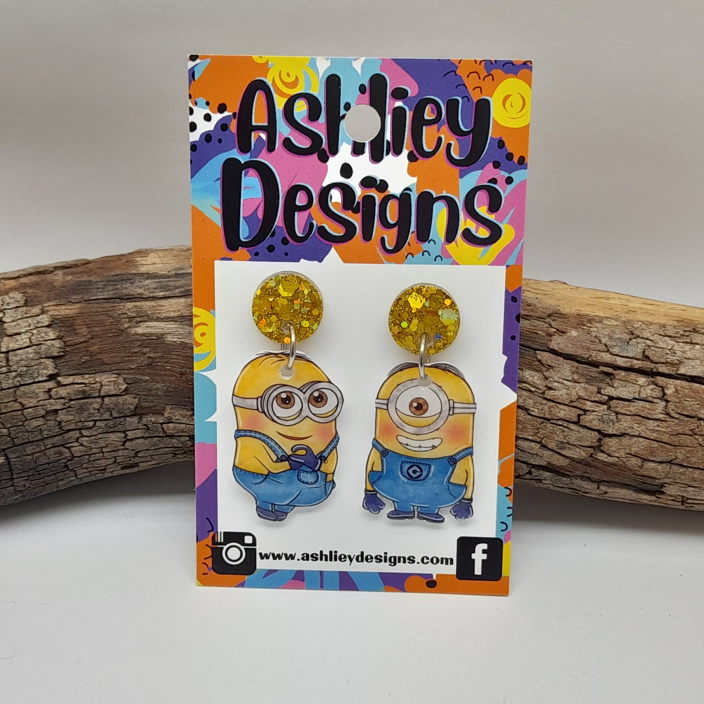 Minions Dangle Earrings