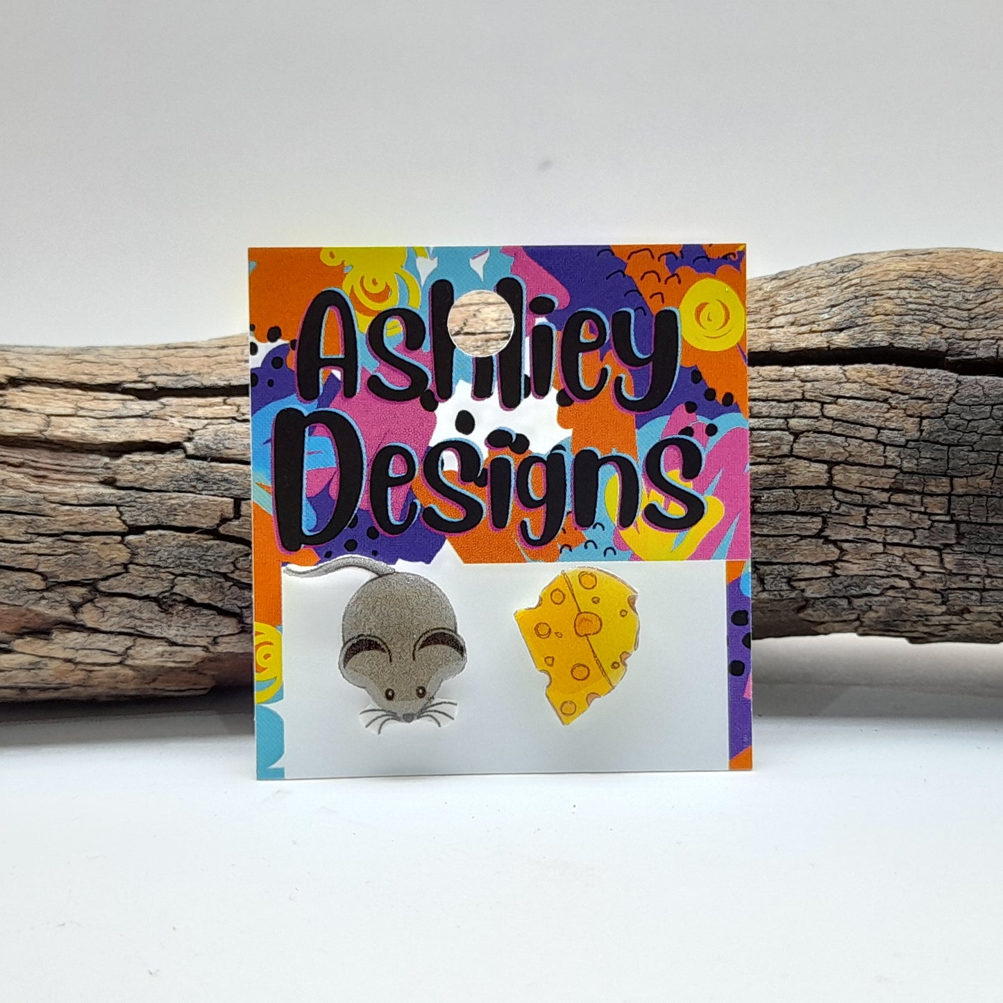 Mouse/Cheese Studs