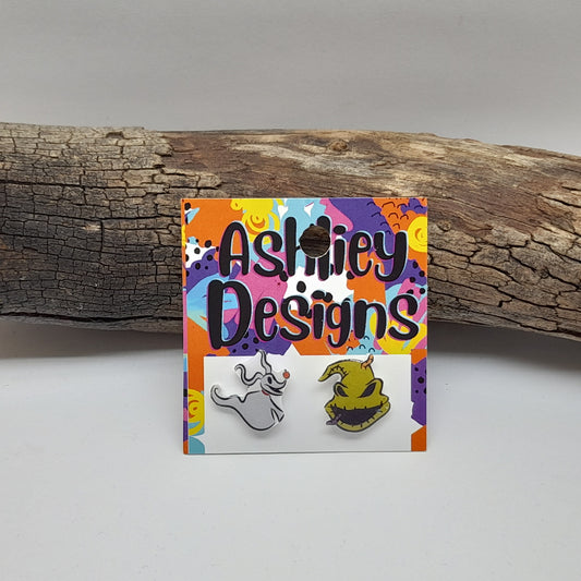 Nightmare Before Christmas Studs