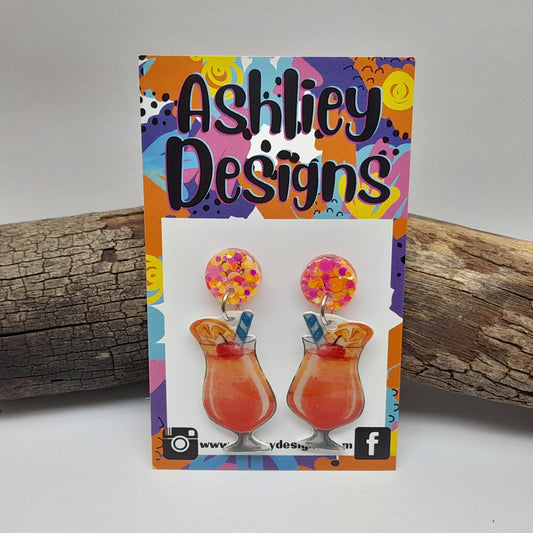 Cocktail Dangle Earrings