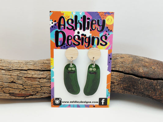 Rick/Morty Dangle Earrings