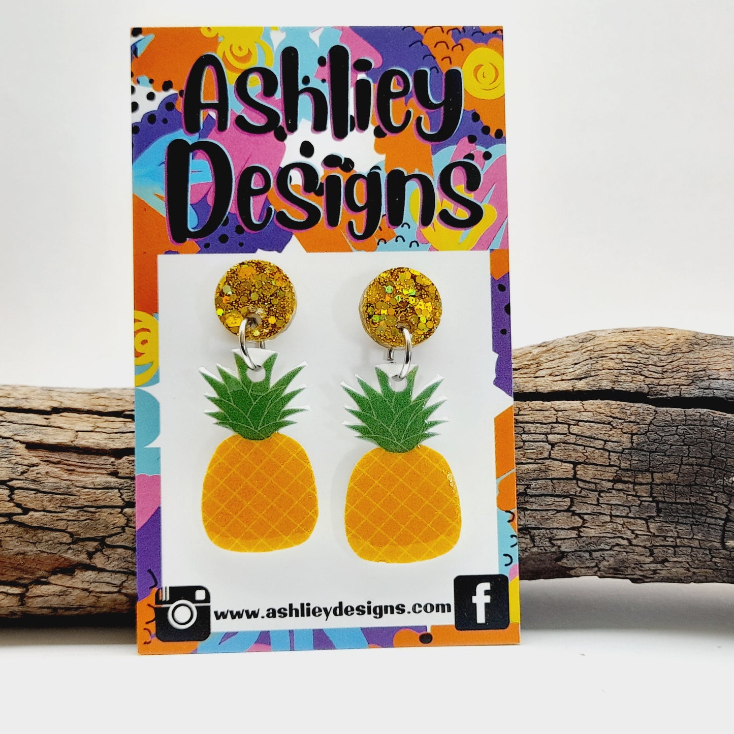 Pineapple Dangle Earrings