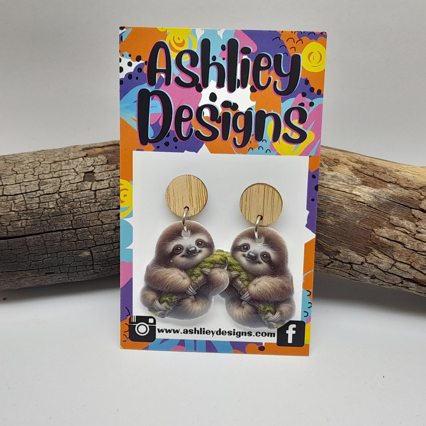 Sloth Dangle Earrings