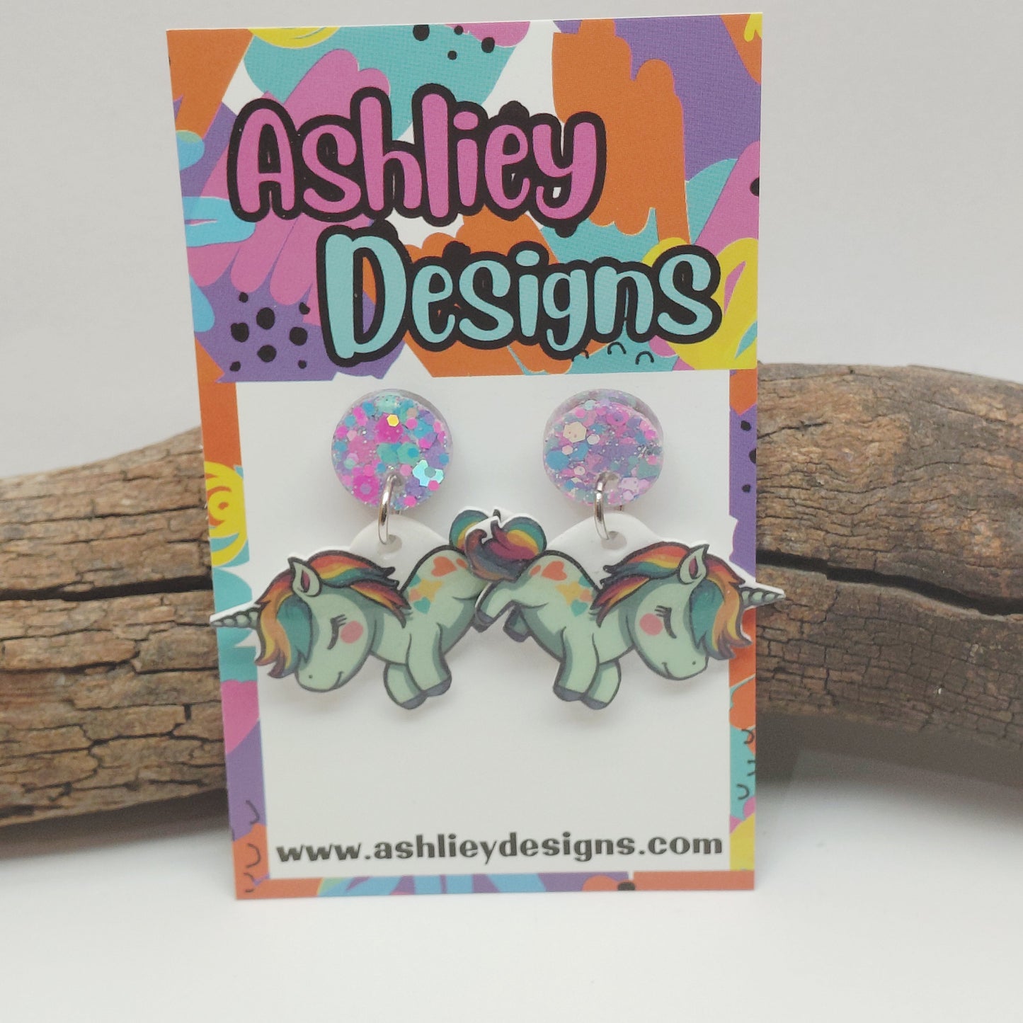 Unicorn Dangle Earrings