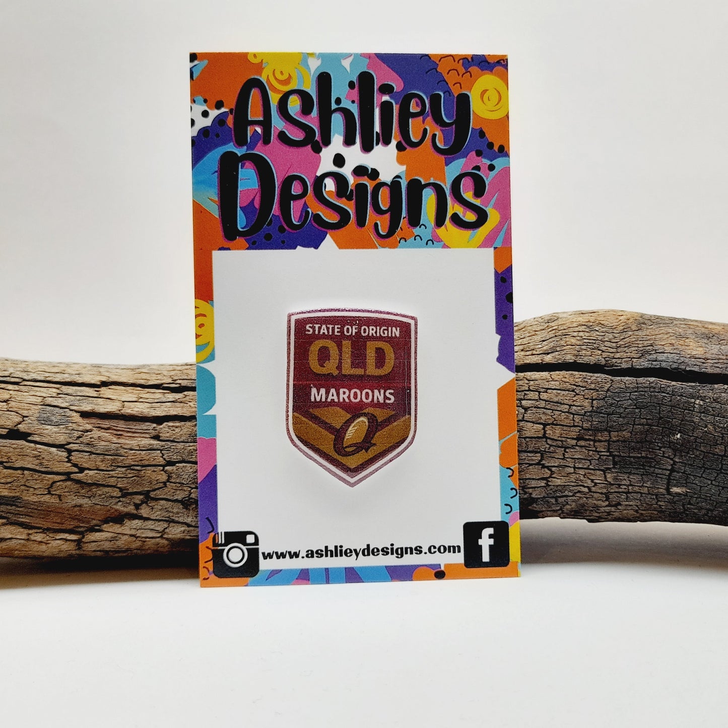 NRL State Of Origin Football Pins