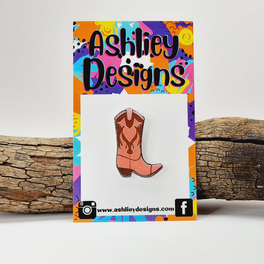 Cowgirl Boot Pin