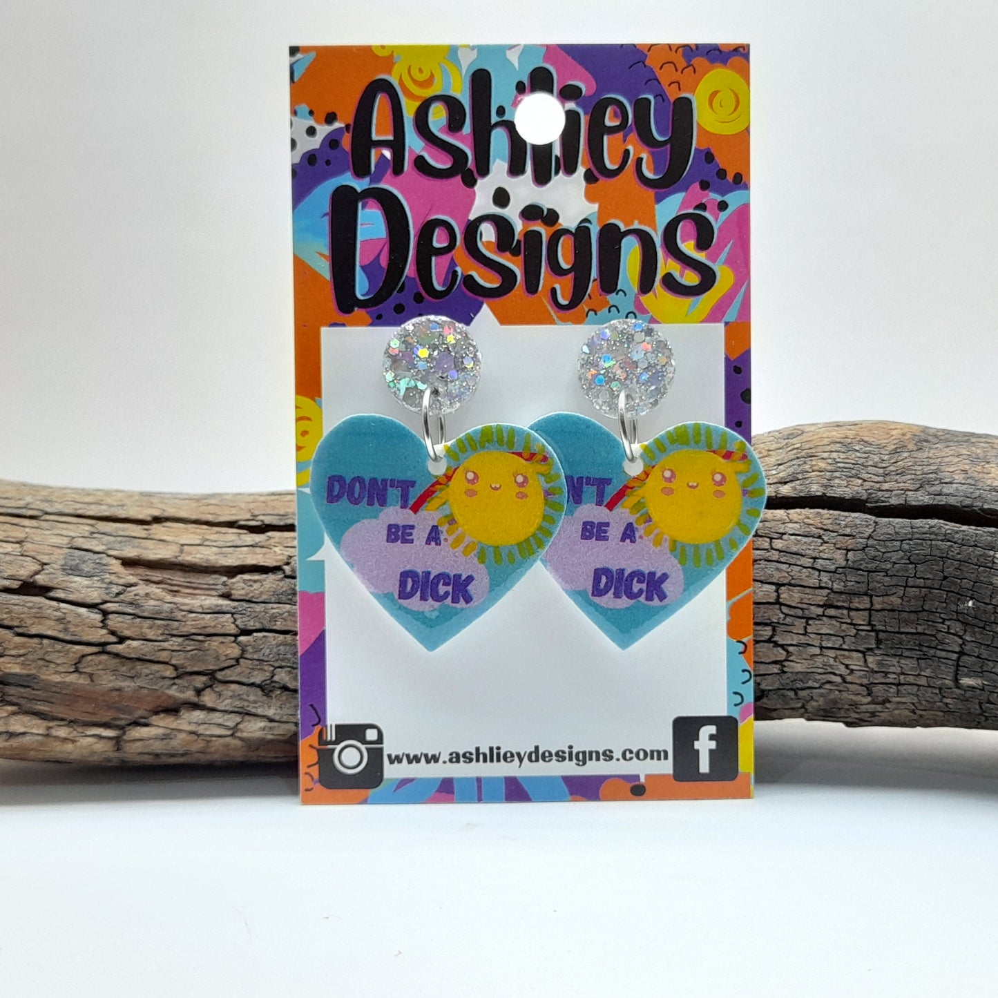 Adult Theme Dangle Earrings