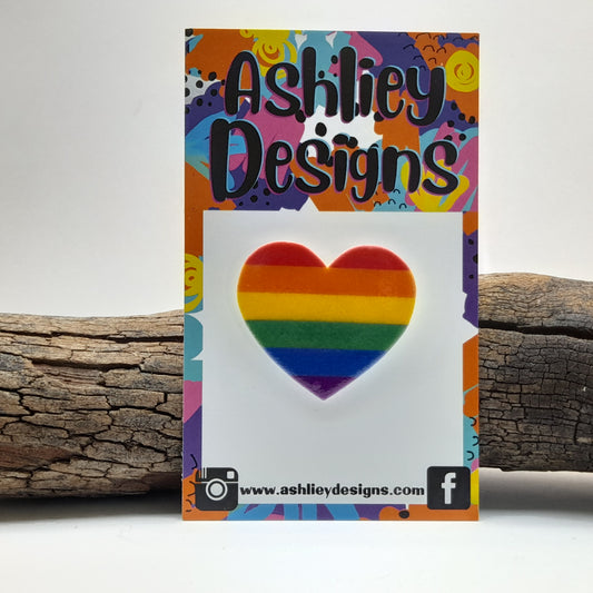 Pride Heart Pin