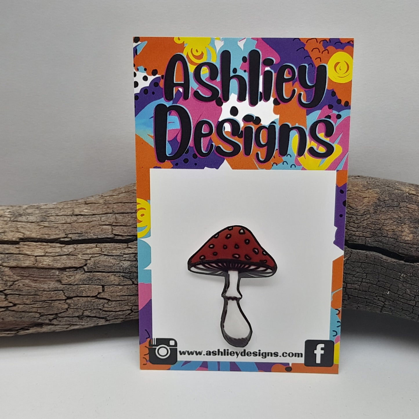 Mushroom Pin