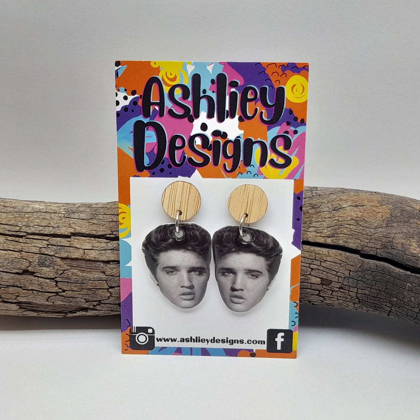 Elvis Dangle Earrings