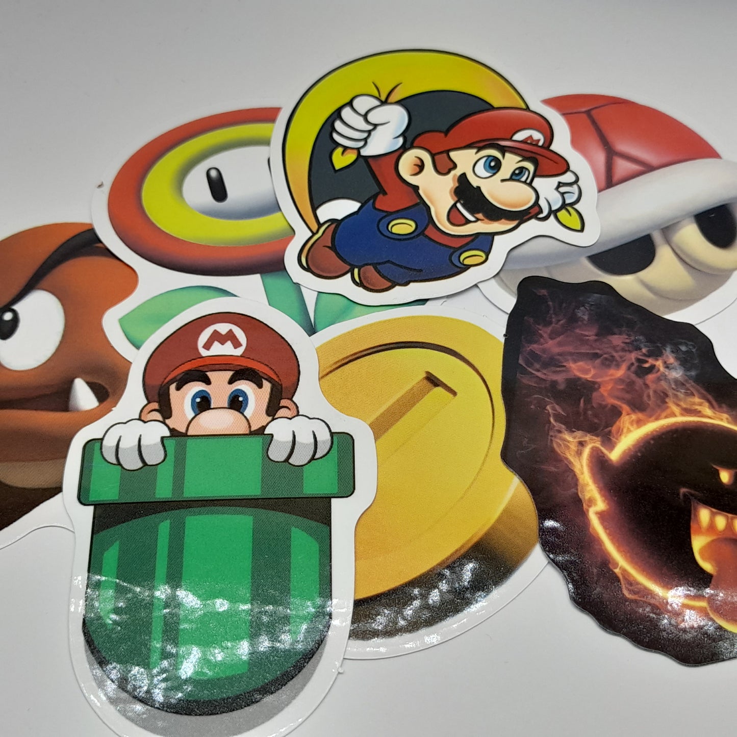 Mixed Super Mario Stickers