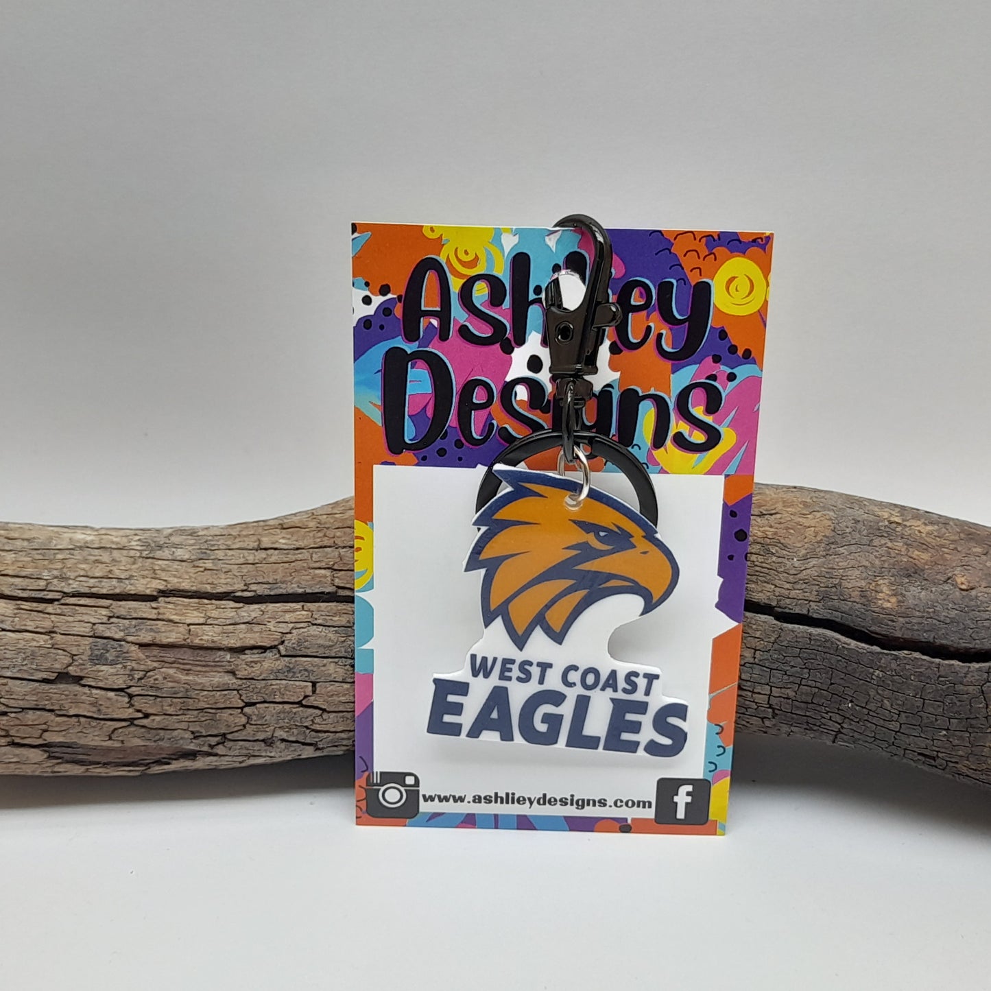 AFL Football Keyrings/Bag Tag