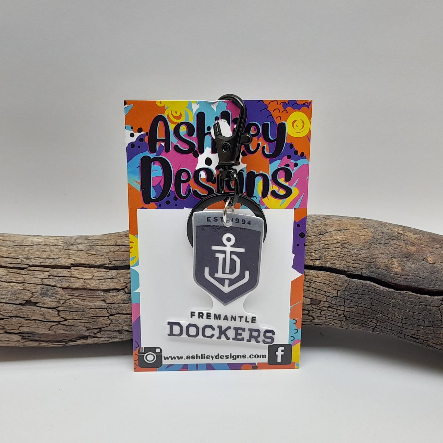 AFL Football Keyrings/Bag Tag