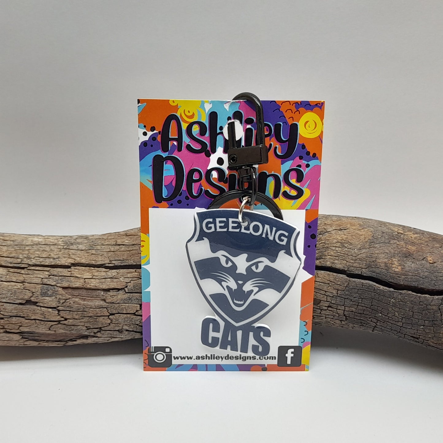 AFL Football Keyrings/Bag Tag