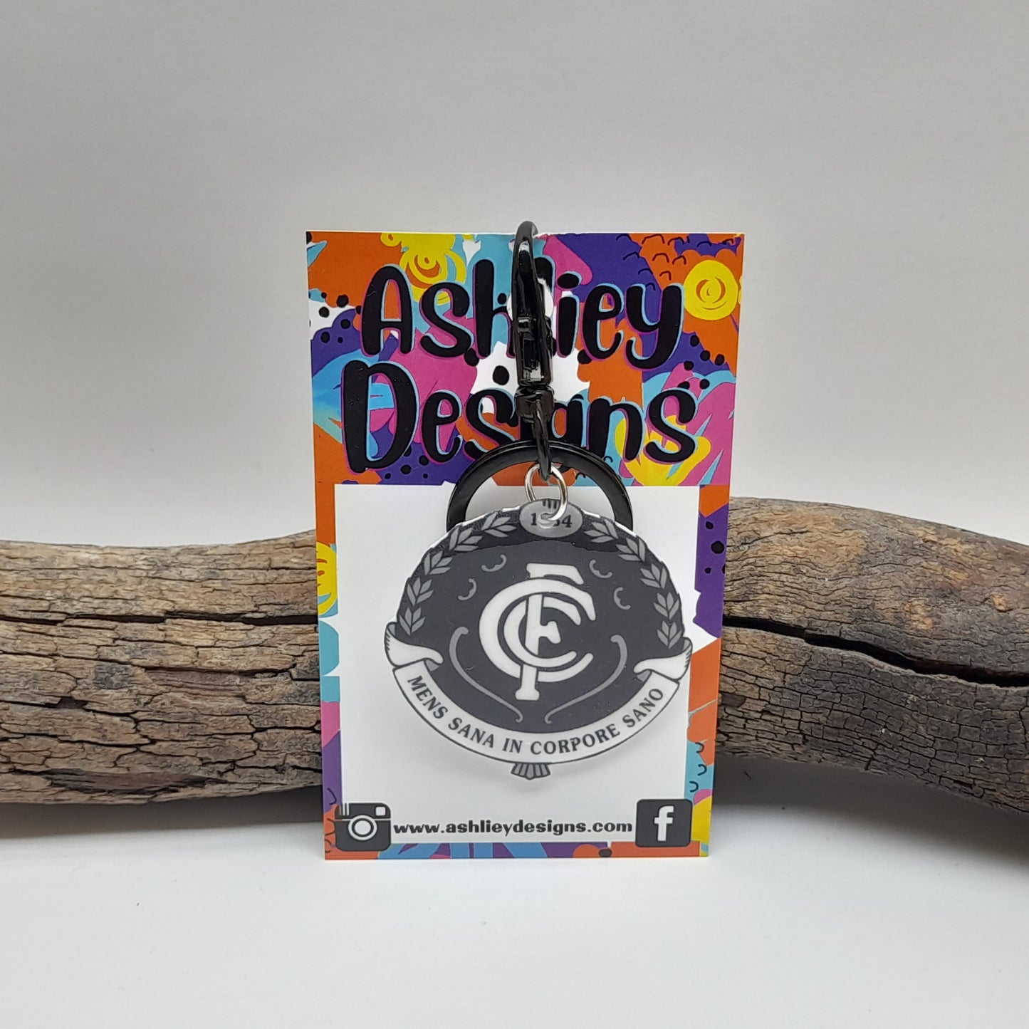 AFL Football Keyrings/Bag Tag
