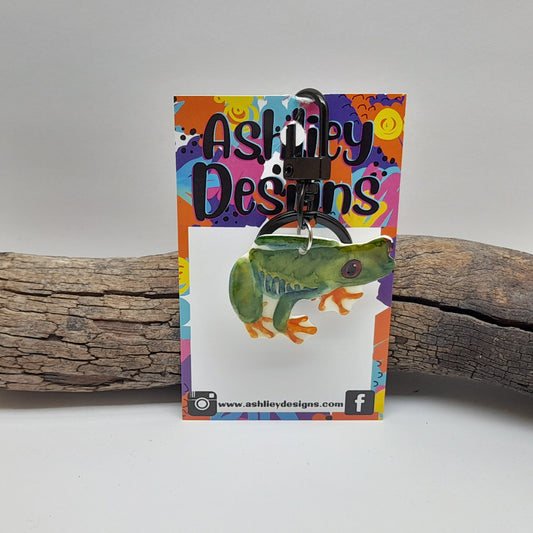 Frog Keyring/Bag Tag