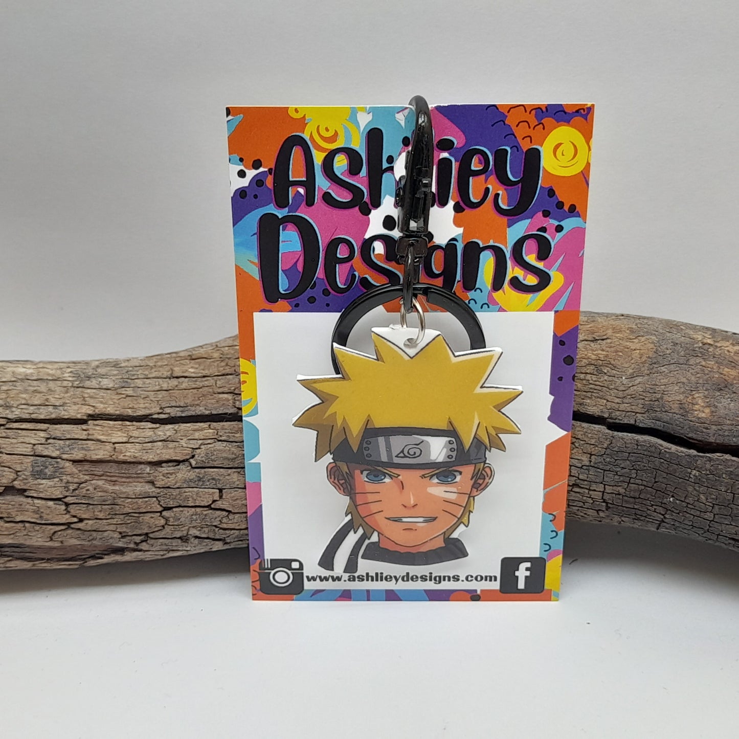 Naruto Keyring/Bag Tag