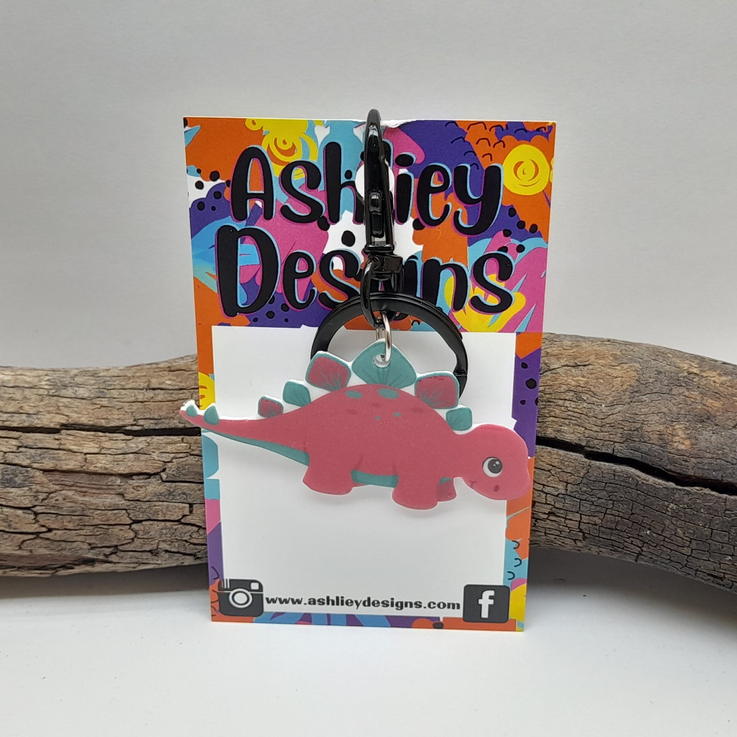 Dinosaur Keyring/Bag Tag