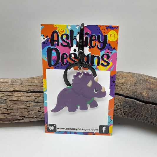 Dinosaur Keyring/Bag Tag