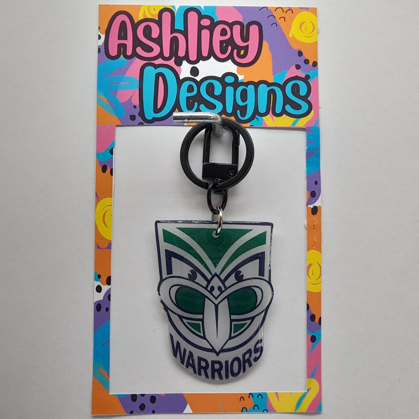 NRL Football Keyrings/Bag Tag