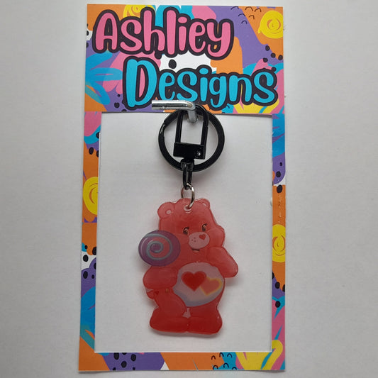Care Bear Keyrings/Bag Tags