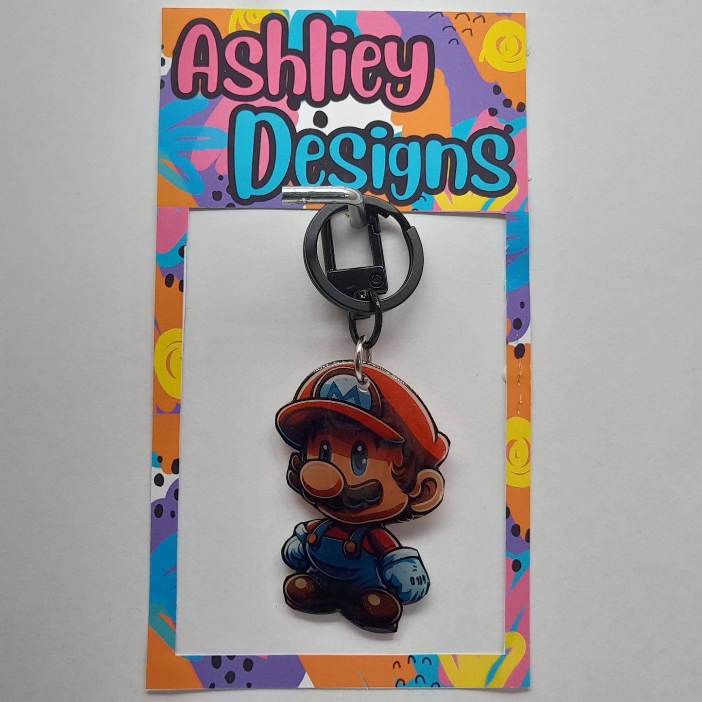 Super Mario Keyrings/Bag Tags