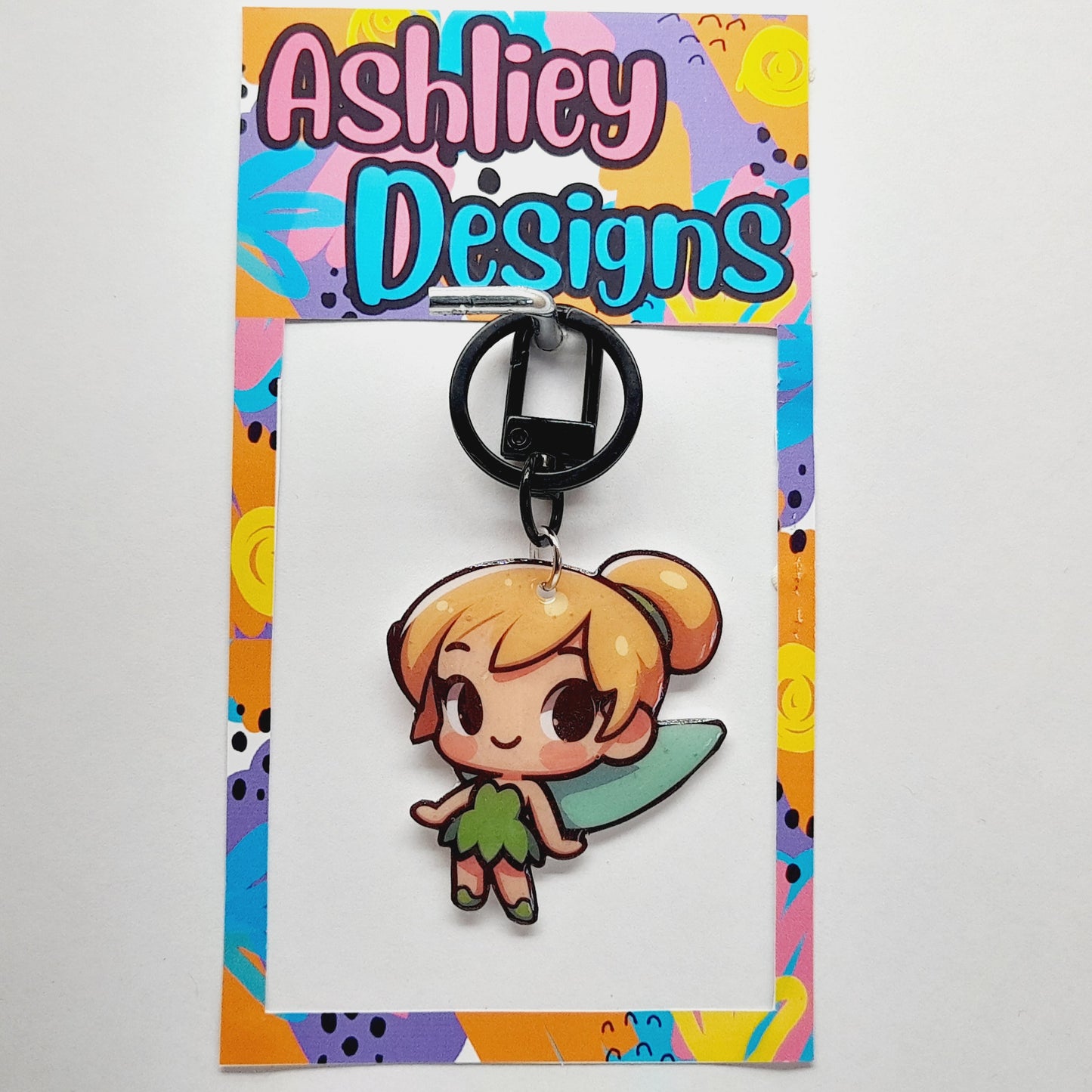 Tinkerbelle Keyring/Bag Tag