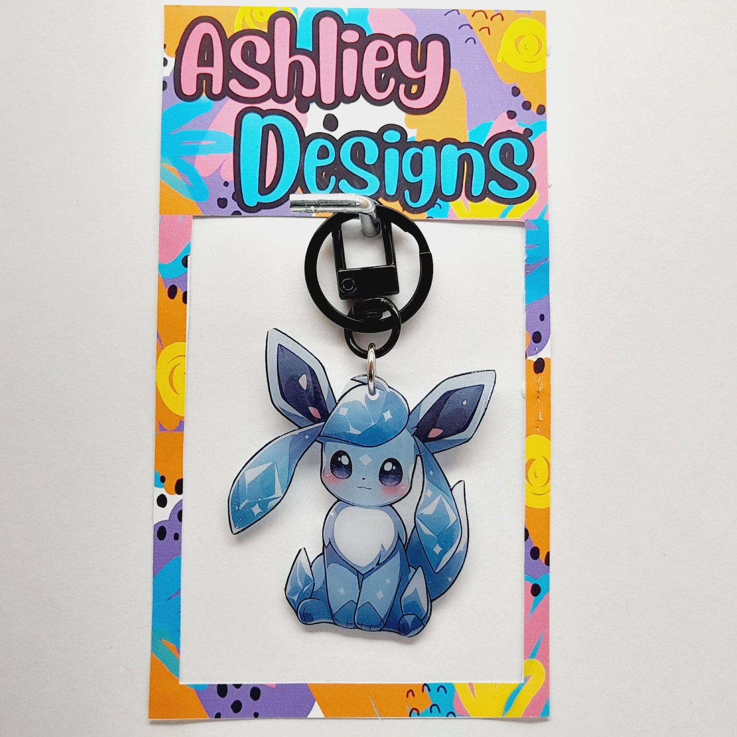 Eevee Evolution Keyring/Bag Tag