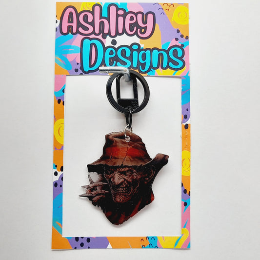 Horror Keyrings/Bag Tags