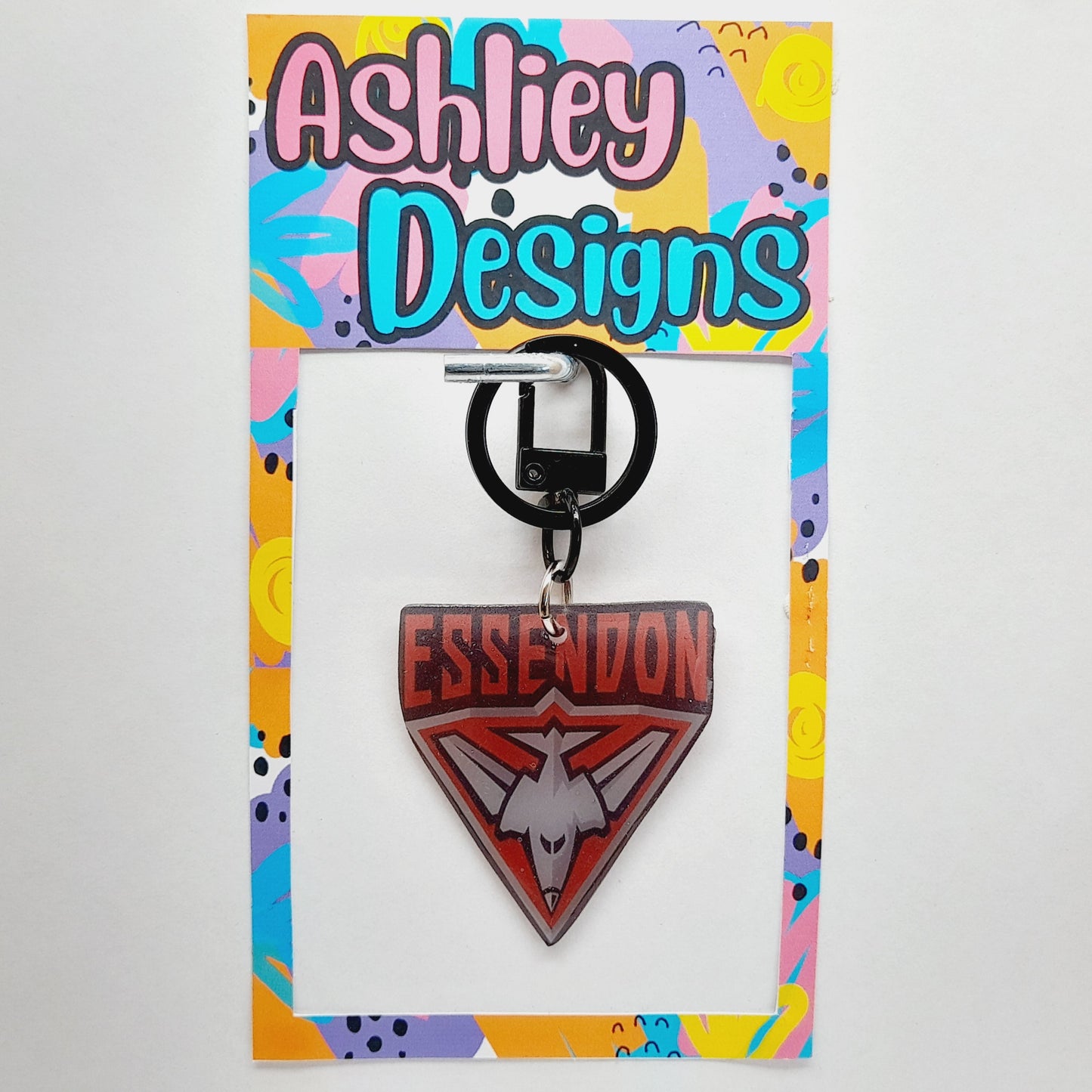 AFL Football Keyrings/Bag Tag