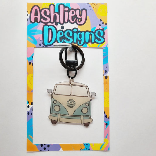 VW Bus Keyring/Bag Tag