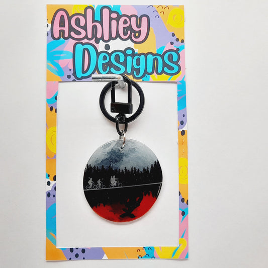 Stranger Things Keyring/Bag Tag