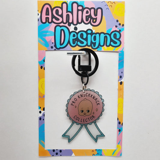 Pro Knickknack Collector Ribbon Keyring/Bag Tag