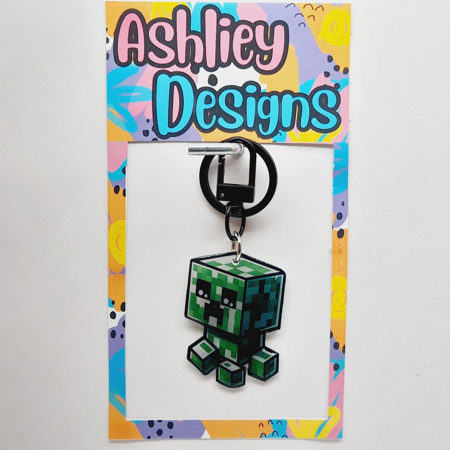 Minecraft Keyrings/Bag Tags