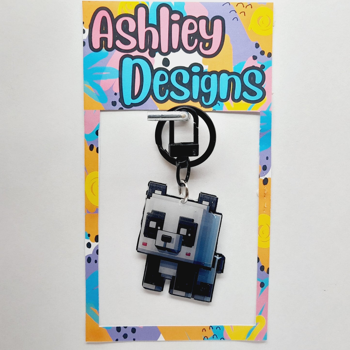 Minecraft Keyrings/Bag Tags