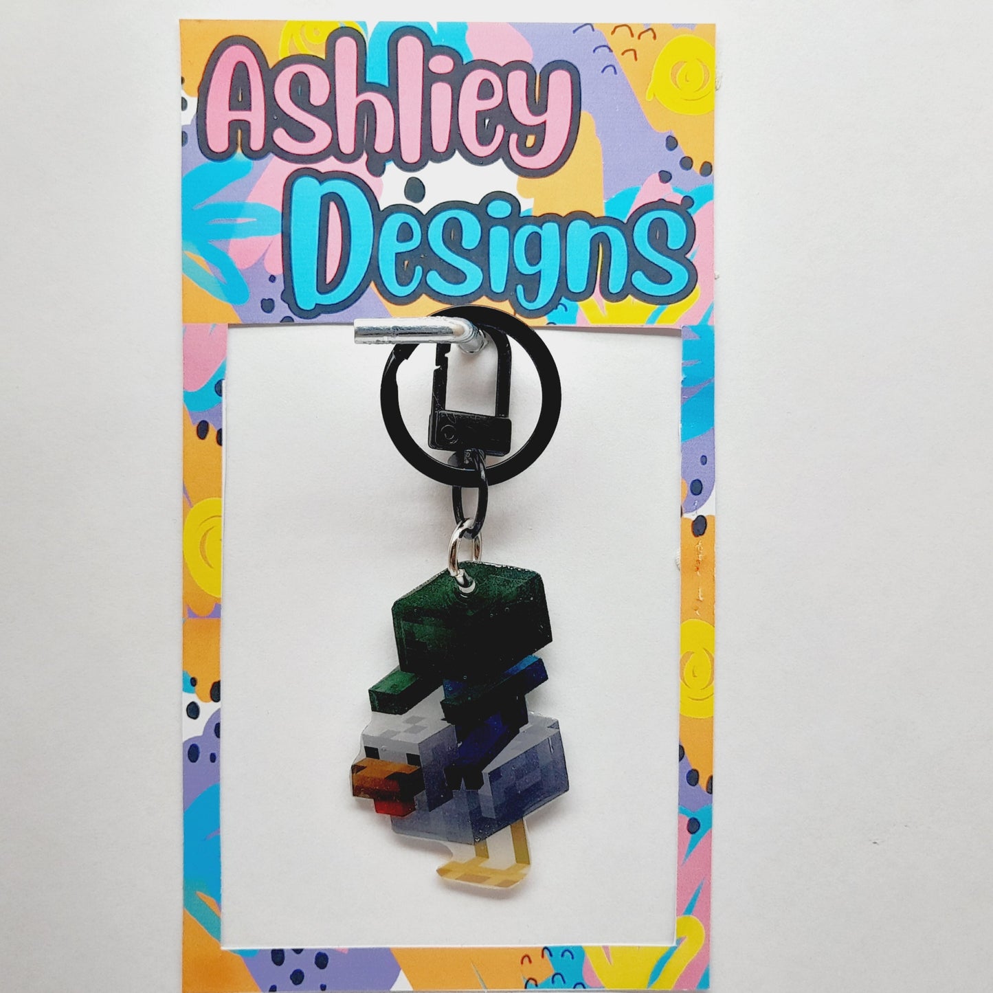 Minecraft Keyrings/Bag Tags
