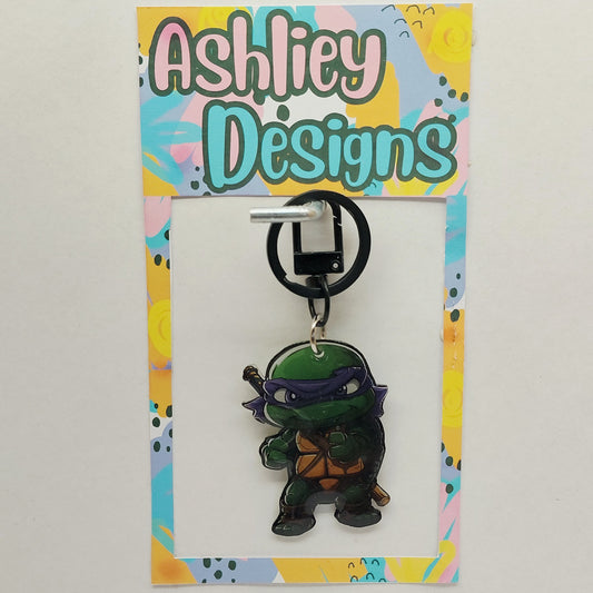 Teenage Mutant Ninja Turtle Keyring/Bag Tag
